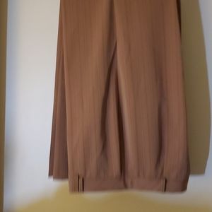 Copper colored Tall size 20 pinstripe slacks